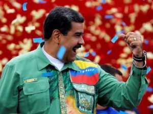 Nicolas Maduro é reeleito com 5,8 milhões de votos após uma jornada de votação que se desenvolveu num ambiente de paz. Foto: Divulgação 
